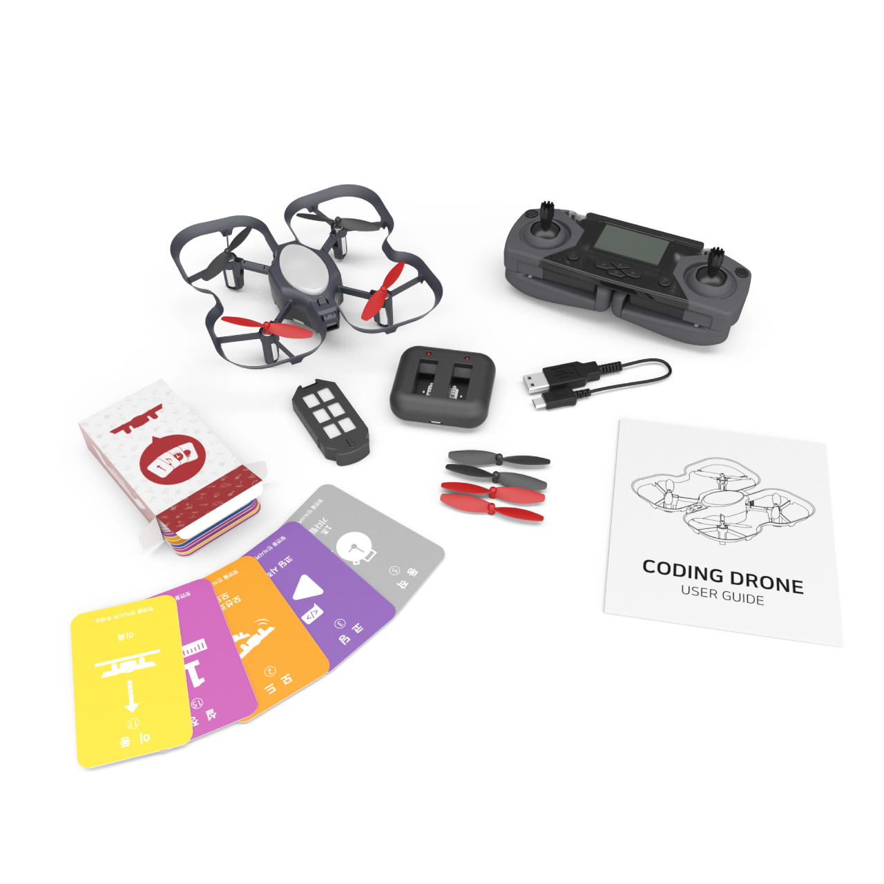 コーディングドローンパッケージ構成品