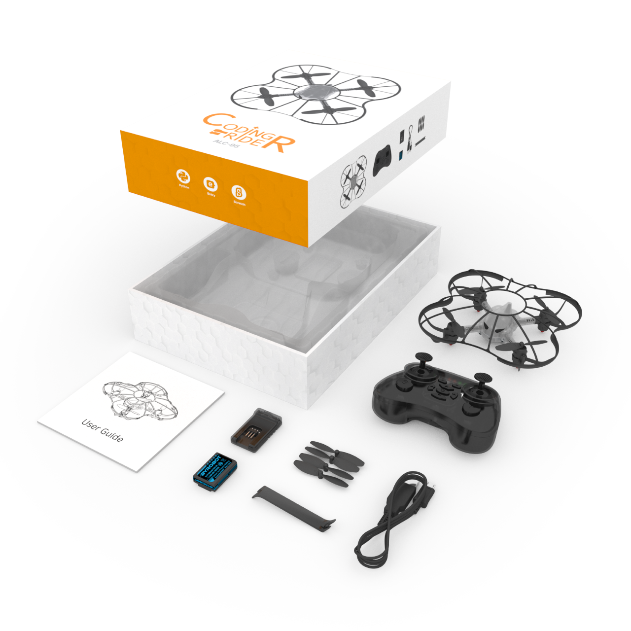 コーディングドローンパッケージ構成品